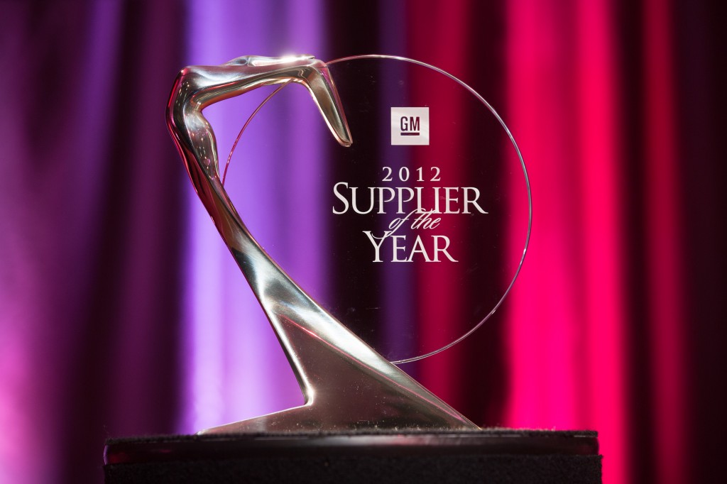 GM recognizes o<em></em>ntario firms with Supplier of the Year awards