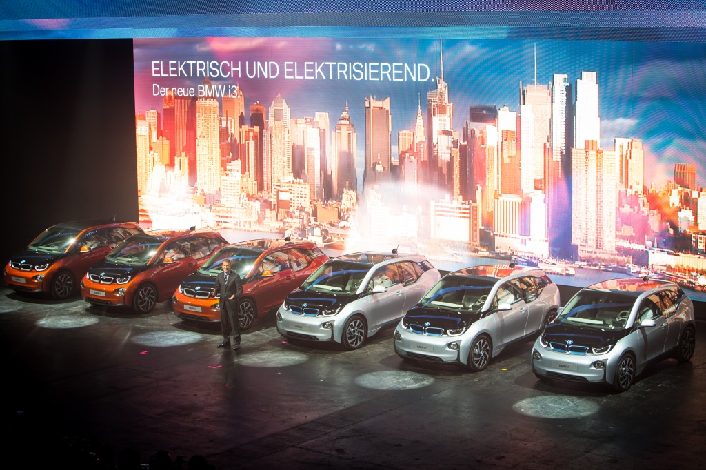 At Frankfurt, global automakers say electrics and hybrids are a bet on the future