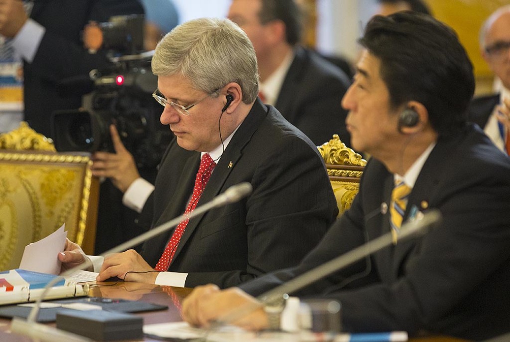 European unio says Harper sounding co<em></em>nciliatory on stalled free trade talks
