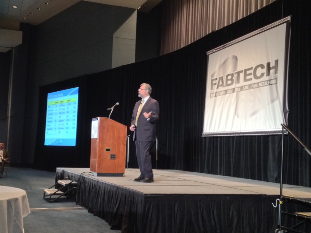 FABTECH 2013 opens with optimistic keynote address