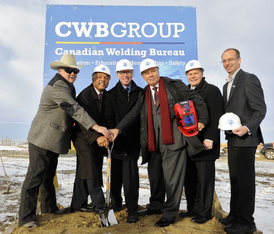 Canadian Welding Bureau breaks ground on new building in Alberta