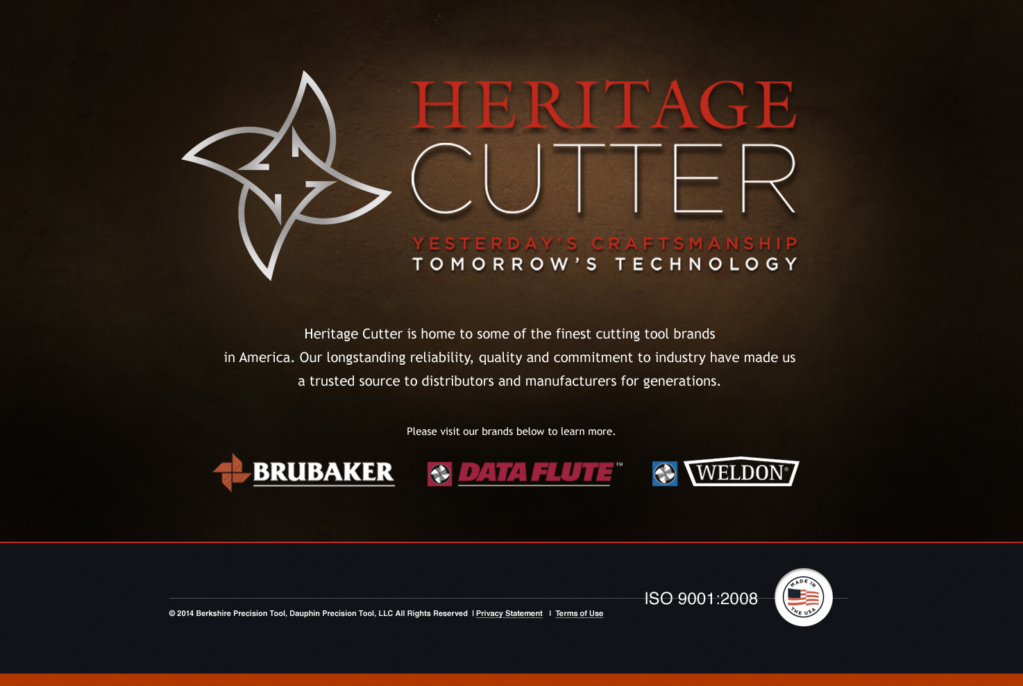 Brubaker, Weldon and Data Flute launch new website and new brand family Heritage Cutter