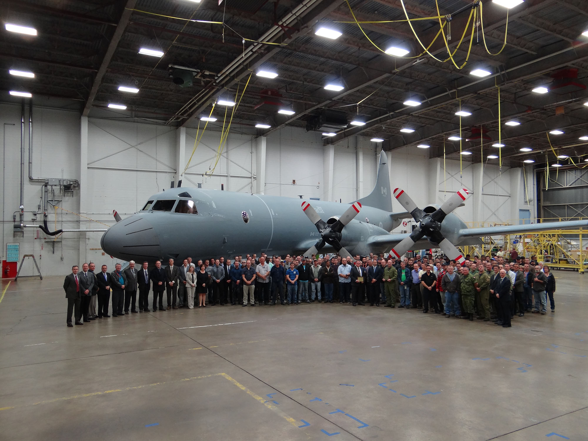IMP Aerospace delivers 100th CP-140 Aurora aircraft to RCAF