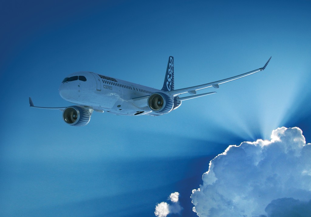 Larger Bombardier CSeries jet set for first flight