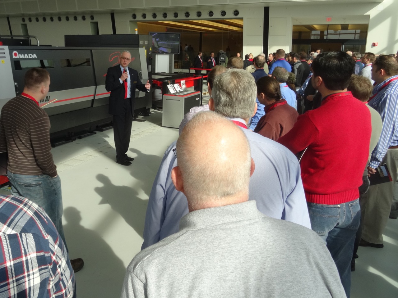 Amada displays impressive lineup of technology