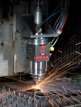 Laser cutting: flying with lasers