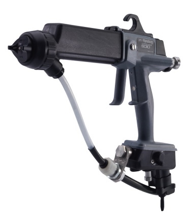 itw2_waterbornegun Finishing: New family of cordless spray guns