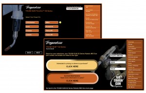 TOUGH GUN Configurators On-line system co<em></em>nfigures robotic MIG guns