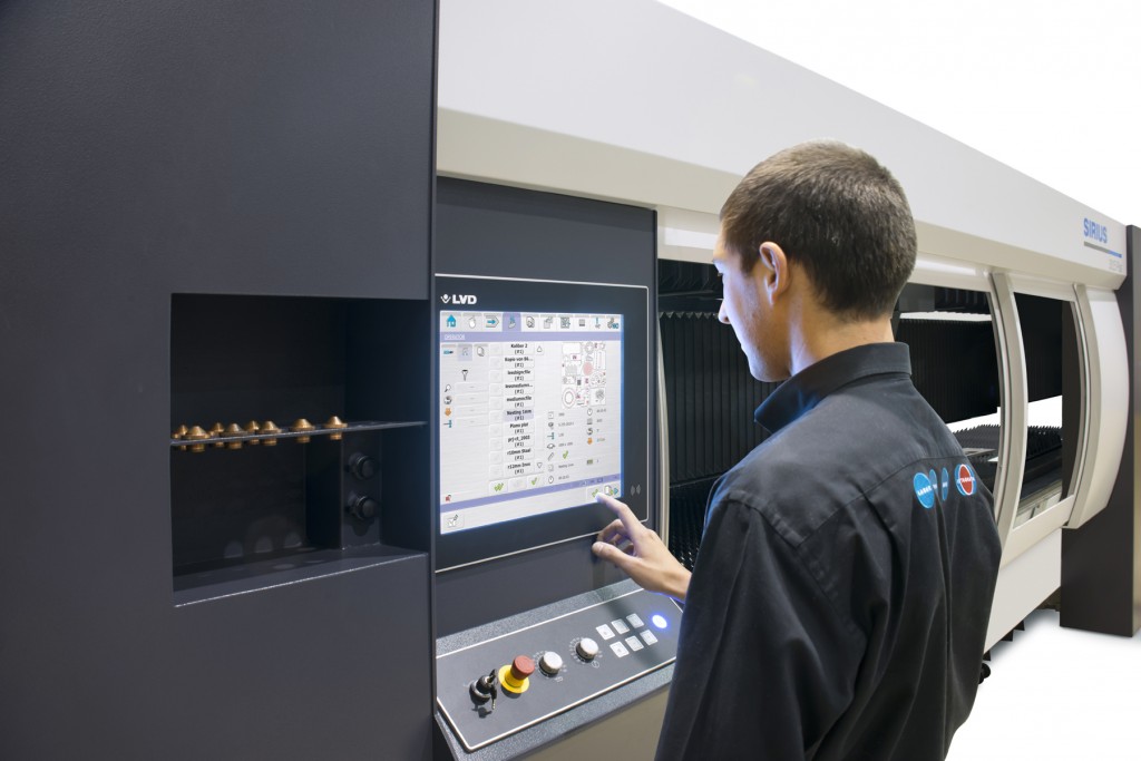 LVD Strippit introduces new touch screen for laser cutters