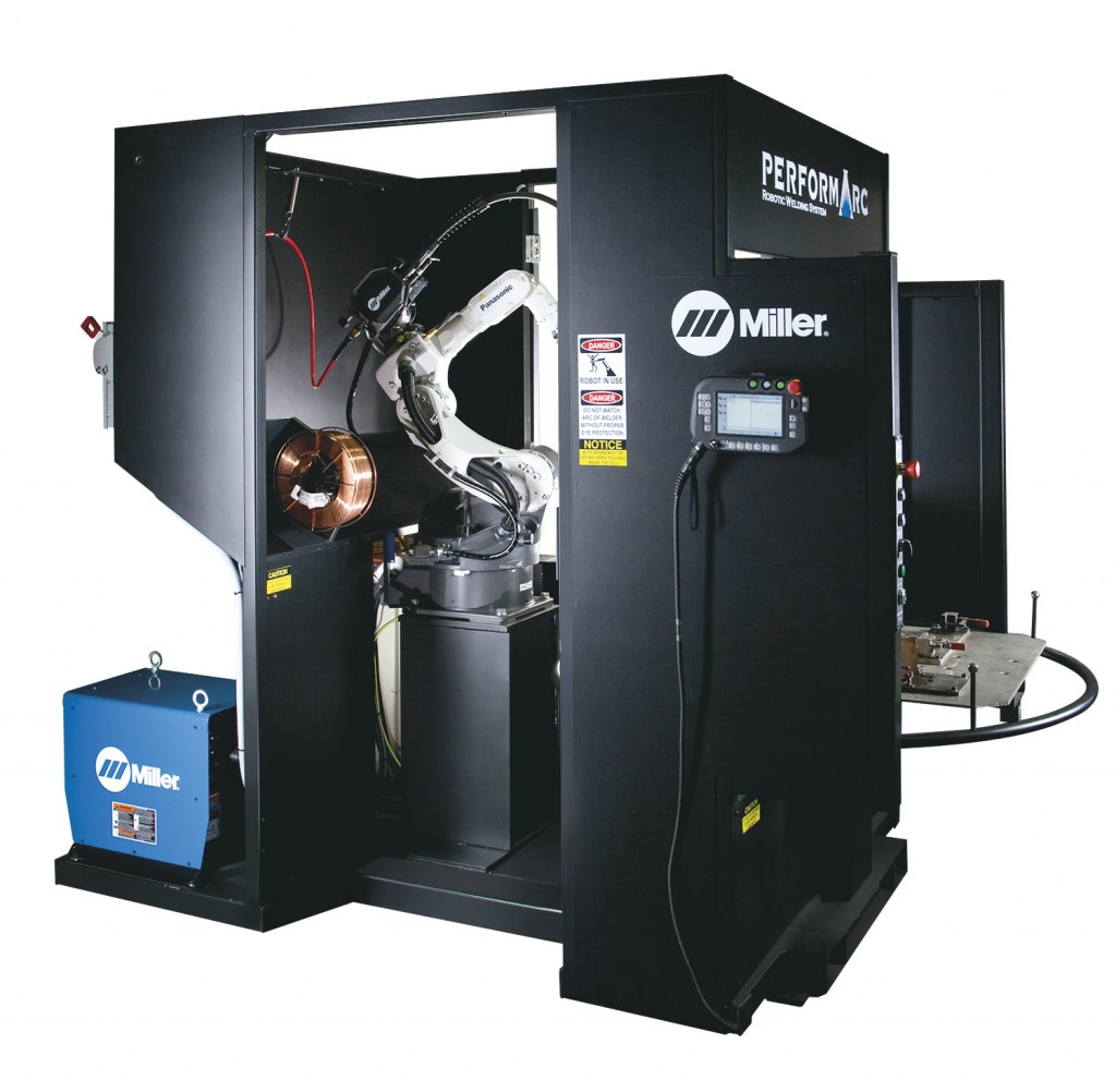 Miller introduces robotic welding cell rental program