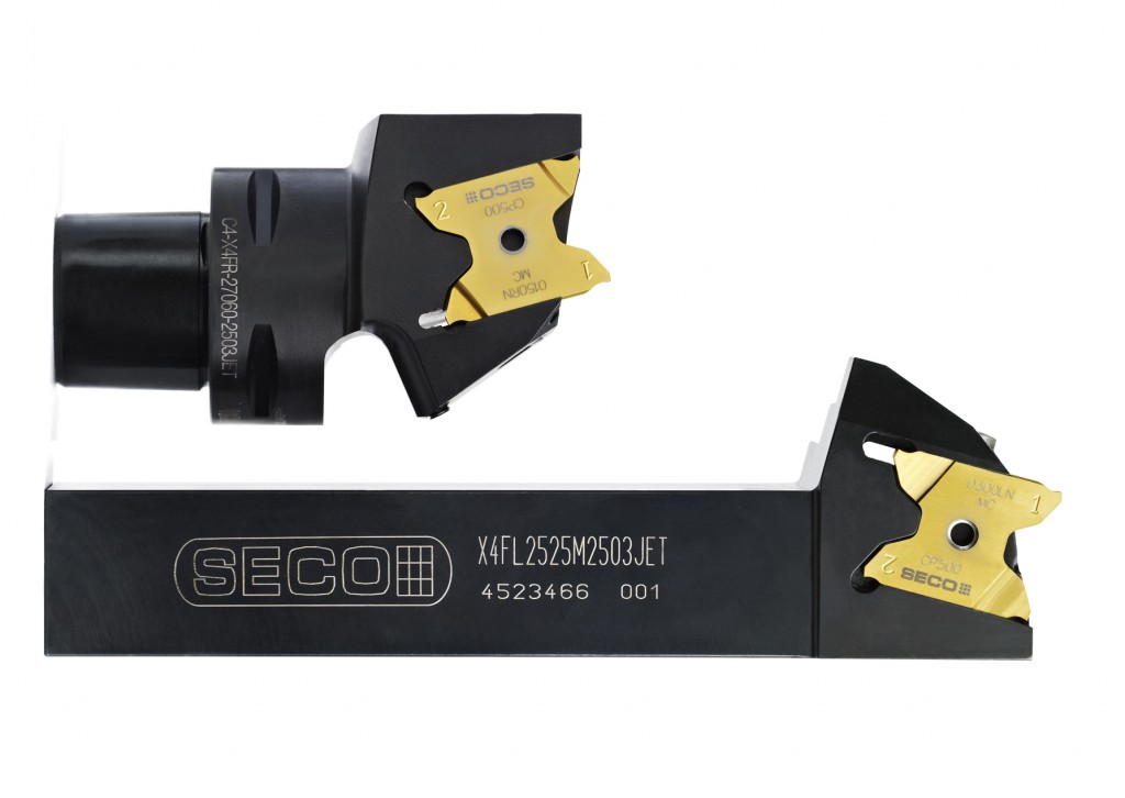 Seco releases new cutting tool for parting and grooving