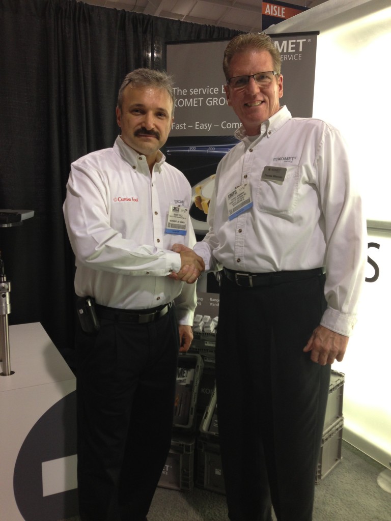 Komet cutting tool tools KOMET announces first Canadian partnership at CMTS 2013