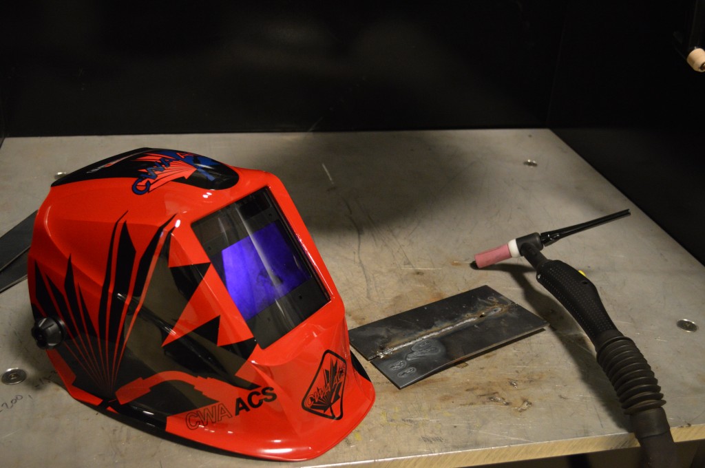 CWA and Lincoln Electric team up to promote welding helmet