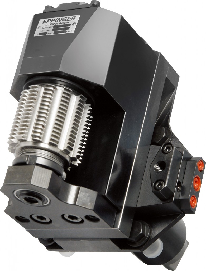 EXSYS new gear hobbing attachment