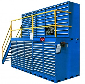 Lista introduces mini mezzanine advanced storage system