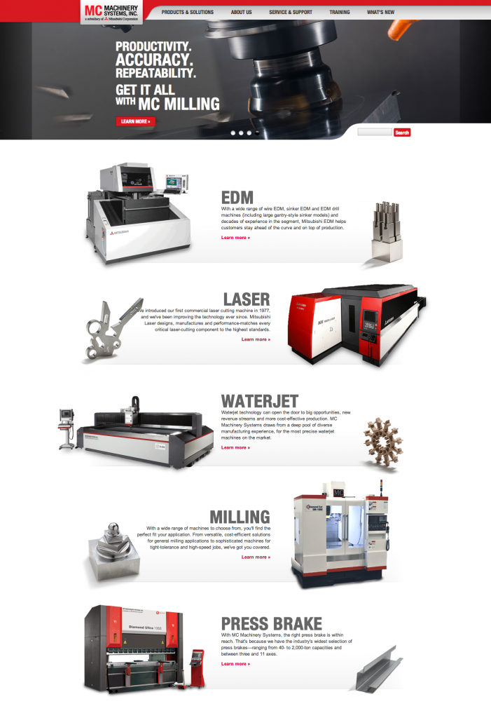 MC Machinery launches new website