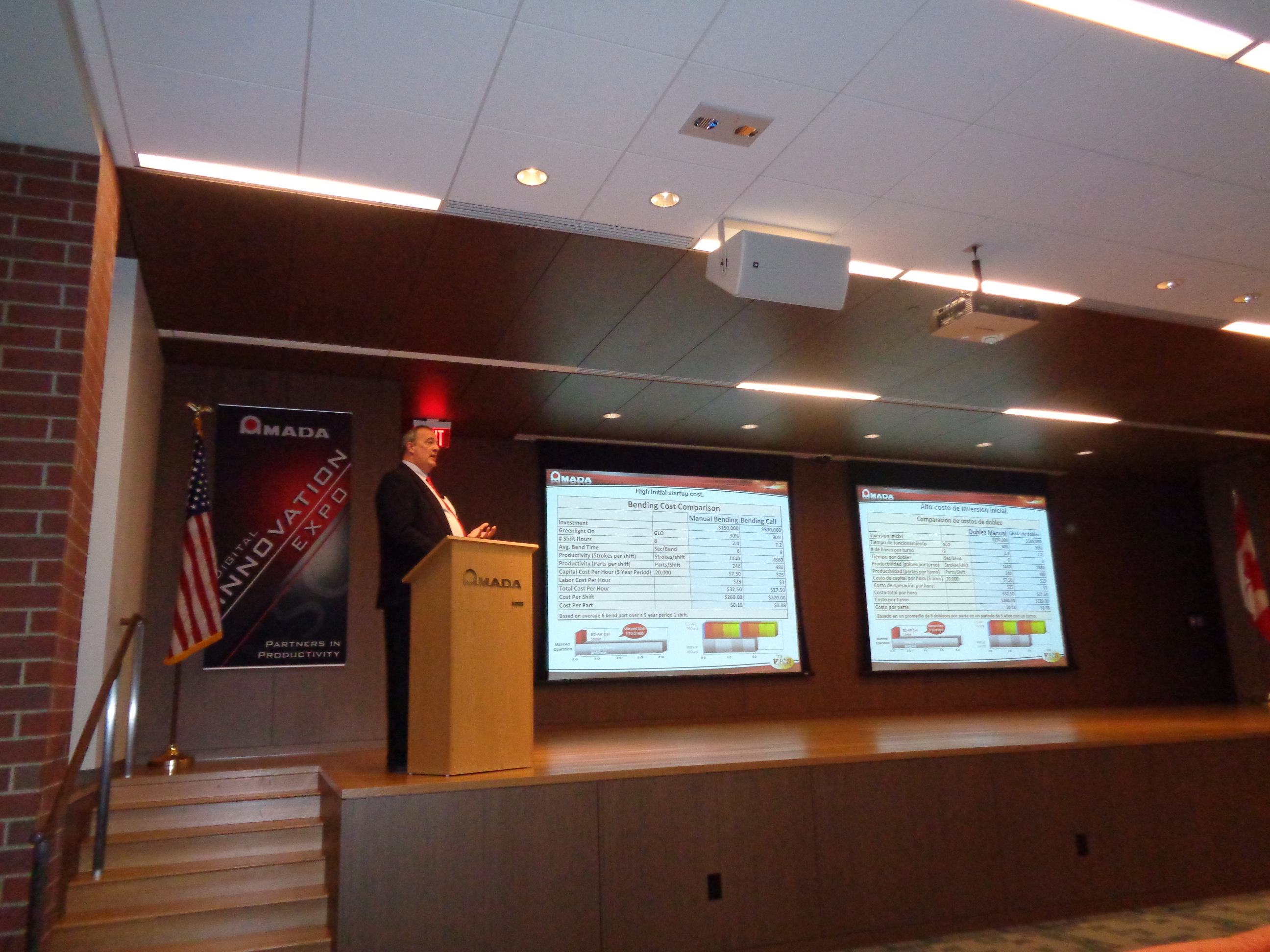 Over Two Hundred Attend Amada Innovation Expo 2014