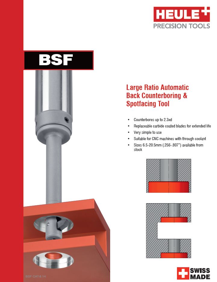 Heule Tools new product catalog suppliment