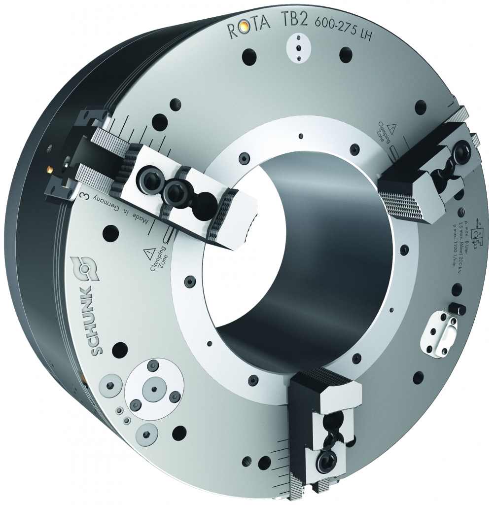 SCHUNKs ROTA TB2 power chuck