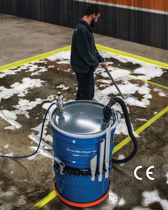 EXAIRs Reversible Drum Vac
