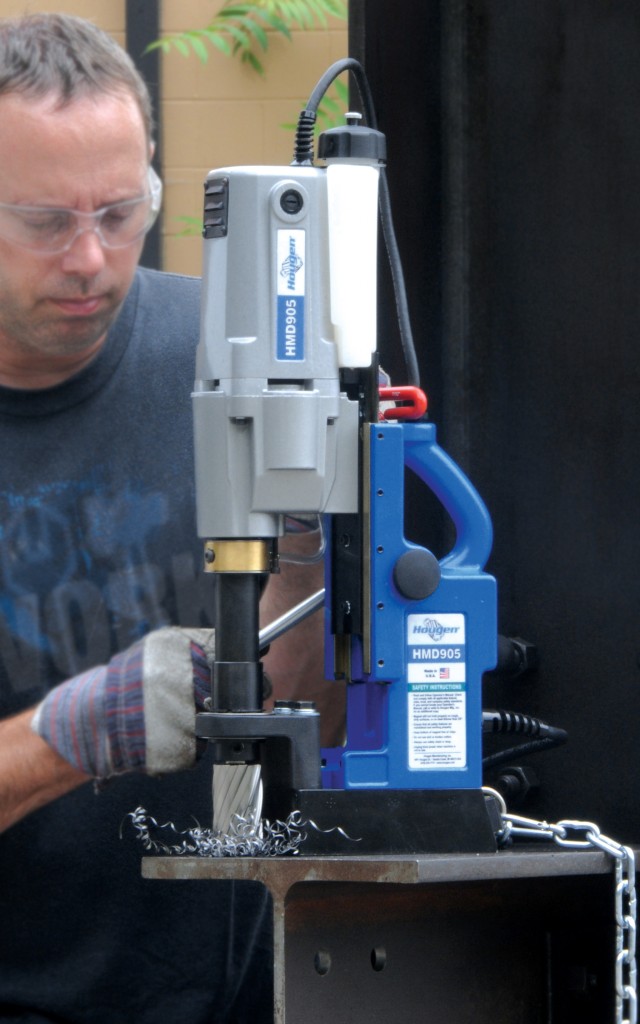 Hougens portable magnetic drill