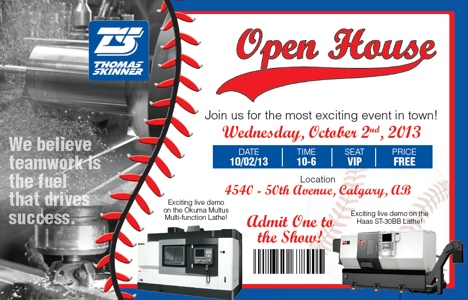 Thomas Skinner to host open houses in Winnipeg and Calgary