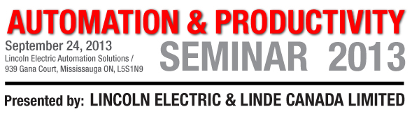 Lincoln Electric to hold automation event