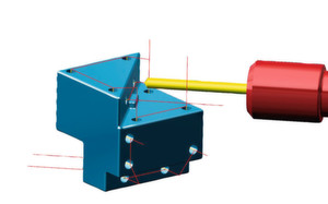 The new 3D point measuring cycle helps to accelerate quality assurance processes. CAD/CAM software updat includes module for deformation modification
