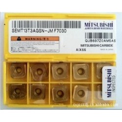 Mitsubishi  carbide insert  SEMT13T3AGSN-JM F7030