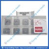 Tungaloy high cutting performance CNC metal inserts SCMT120408-PS T6130